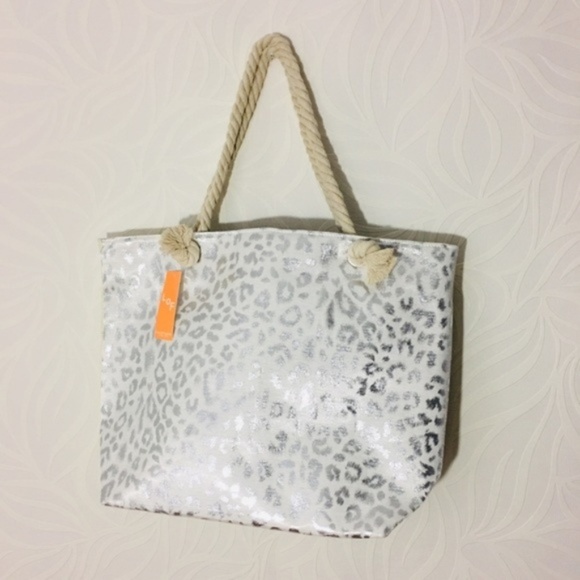 Leopard print tote bag- SUMMER handbag - Picture 1 of 4